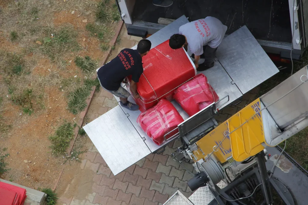 Sembol Paketli Eşya Yükleme