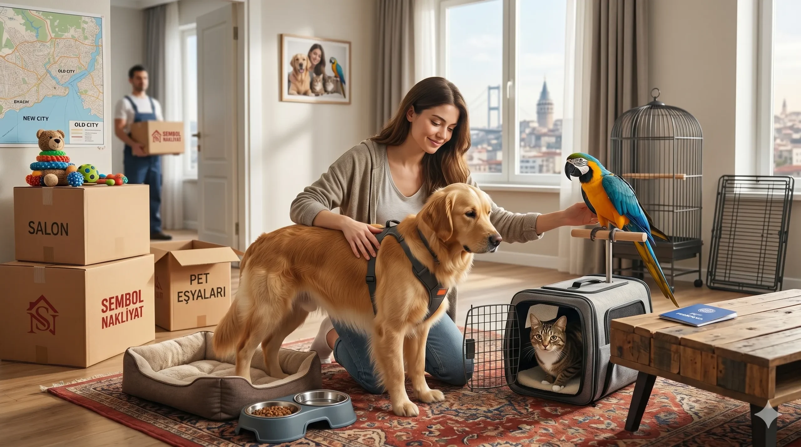 taşınma sırasında evcil hayvanlar