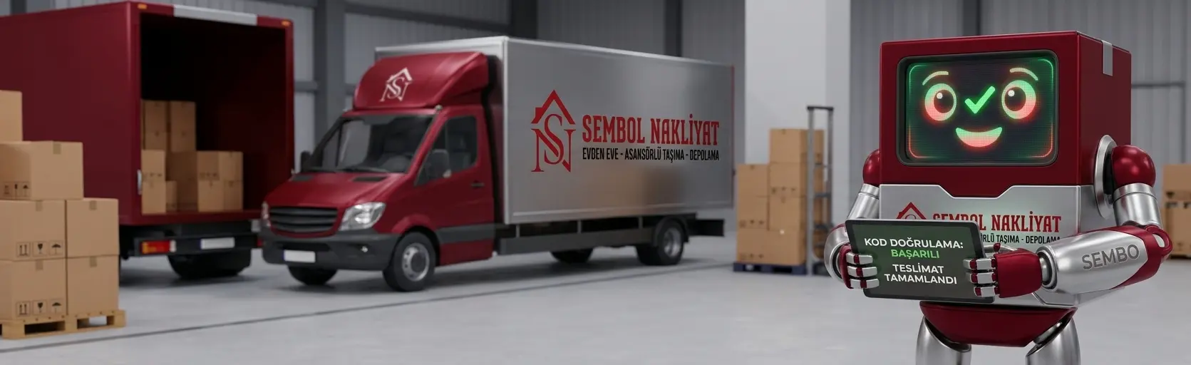 Sembol Nakliyat dijital müşteri asistanı Sembo karakteri